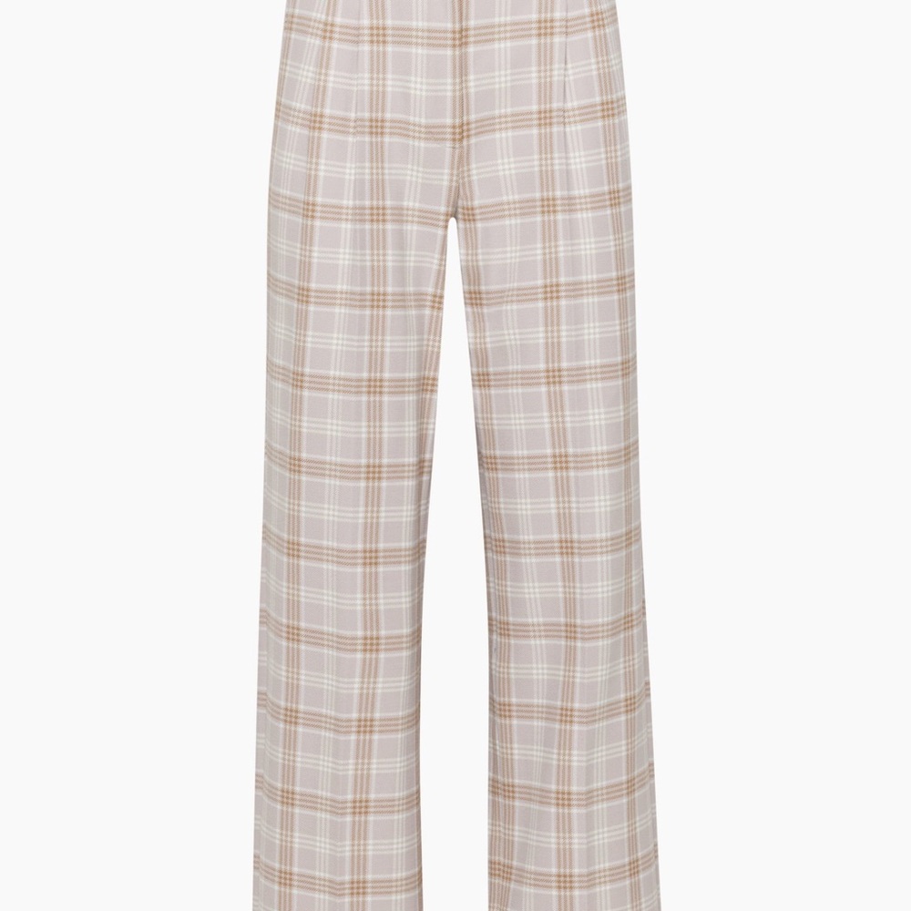 ARITZIA - Wilfred Effortless Pant in Lavender and Cream - Picture 2 of 9